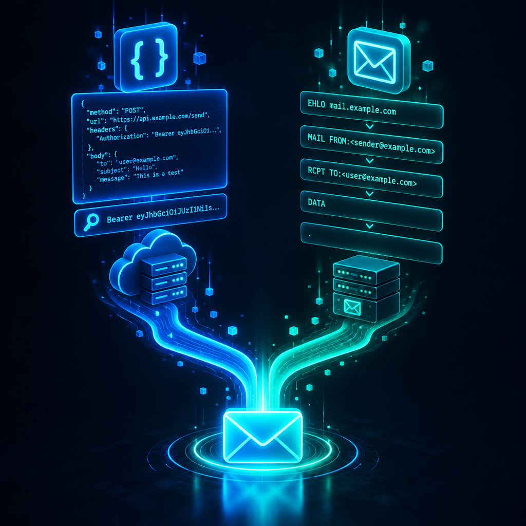 Email API vs SMTP:怎么选?