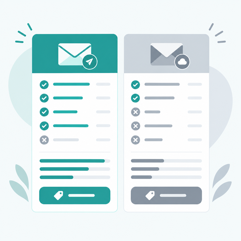 Business email providers compared: Aliyun, Tencent, Rovela, Google