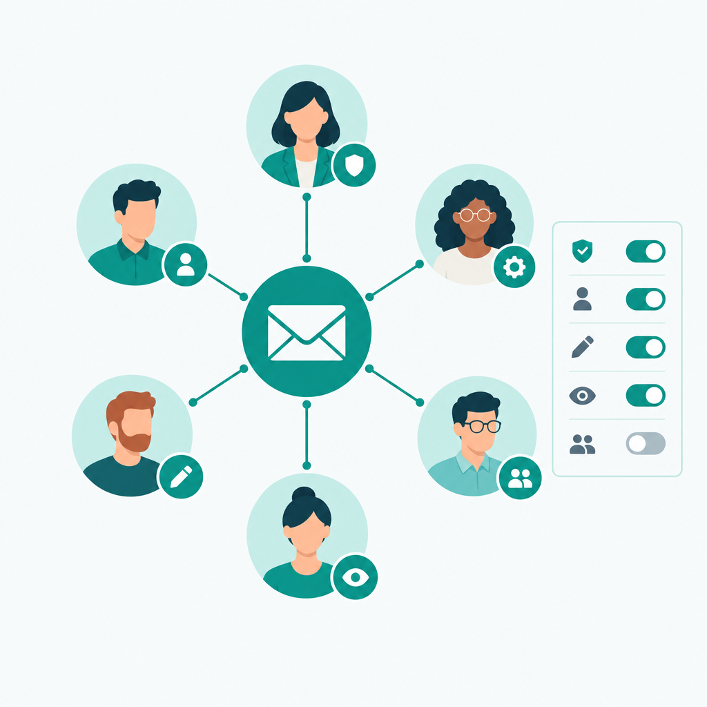 Managing team email: permissions, shared inboxes, and staff changes