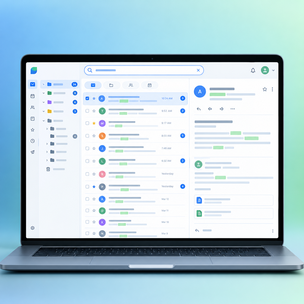 Rovela 0.2.0: Webmail Interface and Cross-Folder Search